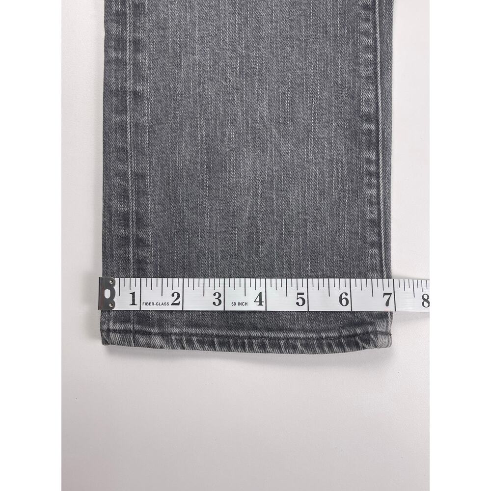 Vintage PAIGE Hidden Hills Gray High Rise Bootcut Jeans Size 29 Made in USA - Picture 10 of 11